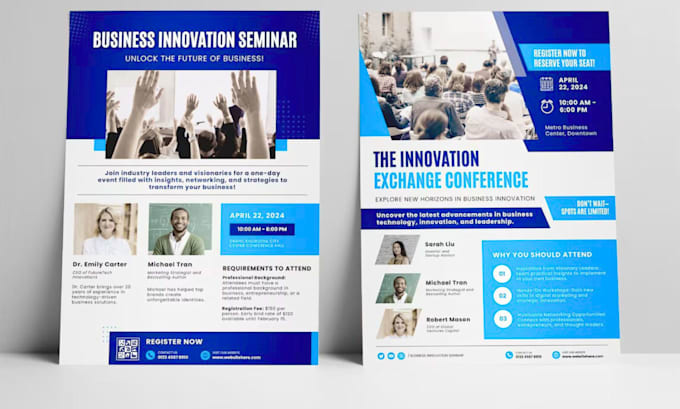 Design modern, eye catching flyers, brochures, and catalogs that ...