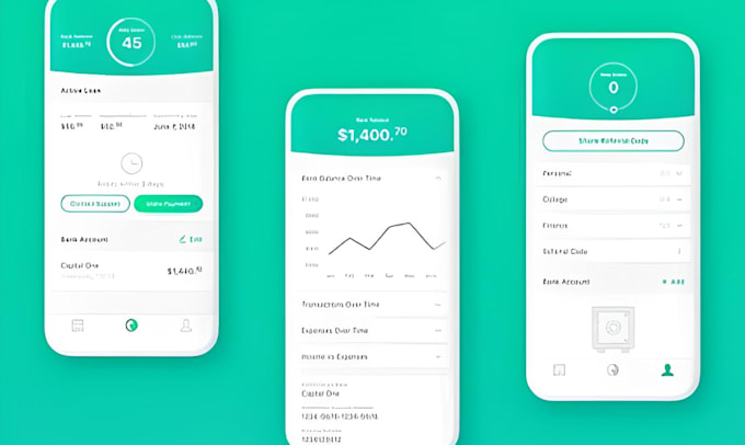 Do crypto wallet app fintech app blockchain trading, money transfer ...