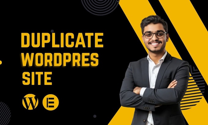 duplicate copy clone wordpress website with elementor design