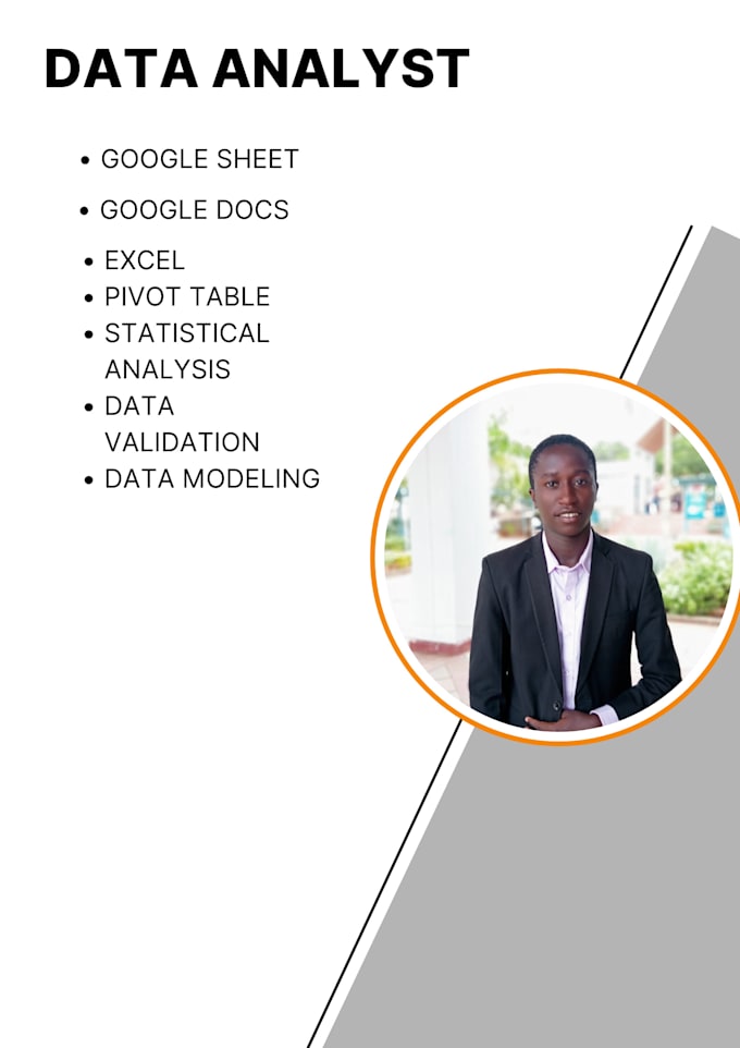 do best in data analysis, data entry and writing
