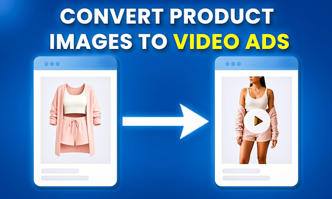 turn clothing or product images into ai generated promotional video ads or reels
