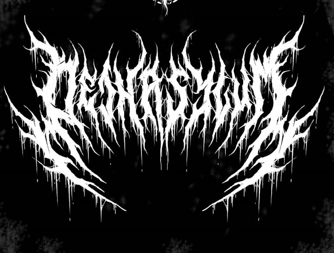 design logo metal band