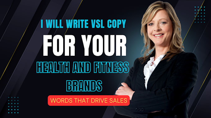 write vsl copy and video sales letter for your brands