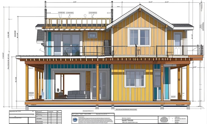 draw site plan mep architecture blueprint house plan shed for city permit