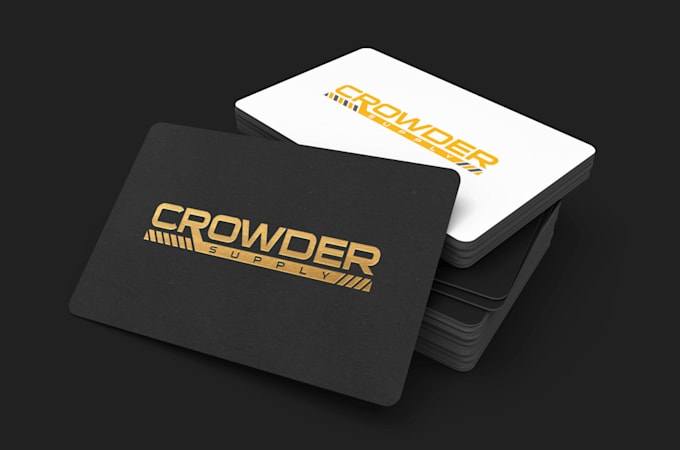create a minimalist and creative business card design