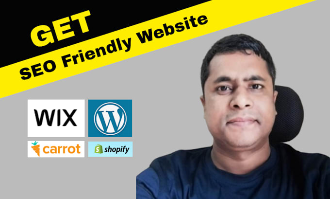 design redesign wordpress, wix, carrot or shopify website
