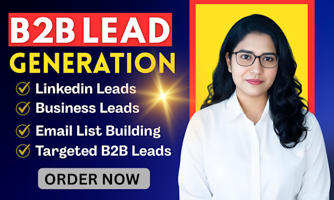do b2b lead generation and email list building