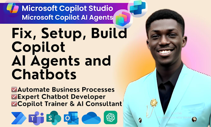 build smart microsoft copilot studio ai agents chatbot fixes business consultant