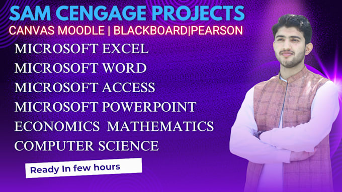 do urgently your sam cengage microsoft office projects and different project
