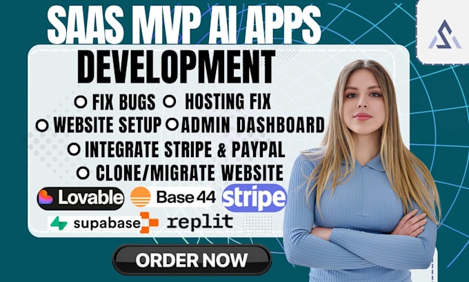 fix improve design lovable loveable redesign saas mvp supabase base44 web app