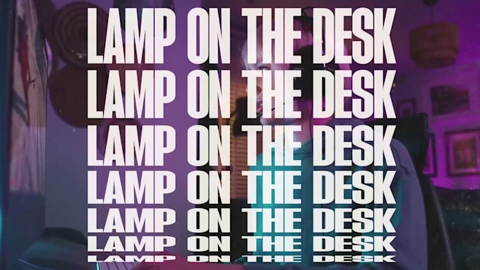 make amazing lyric video with custom design