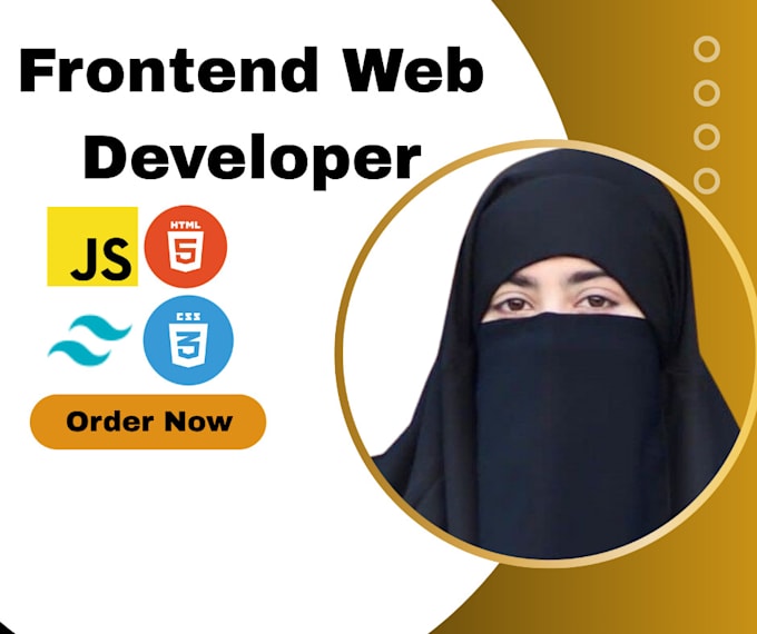 create responsive frontend websites using HTML, CSS, and js
