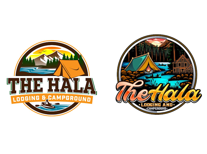design awesome campground logo for your company