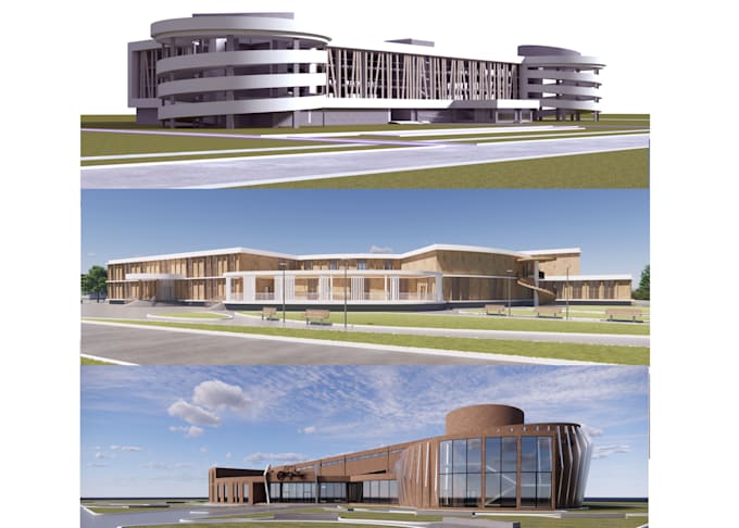draw 3d model with archicad from sketch