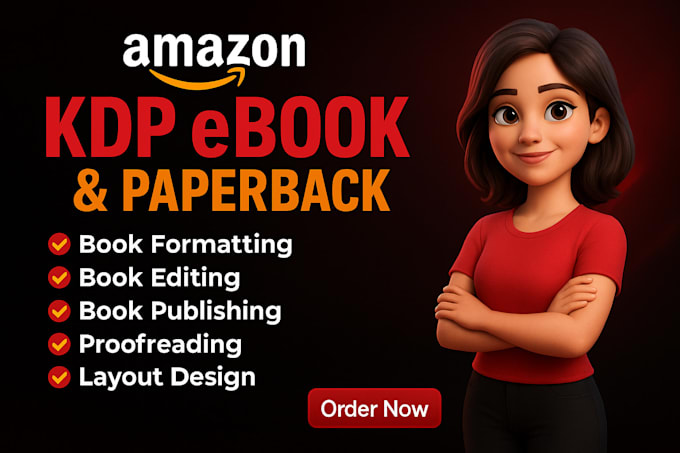 Do book formatting, publishing for amazon kdp by Irum_artist | Fiverr