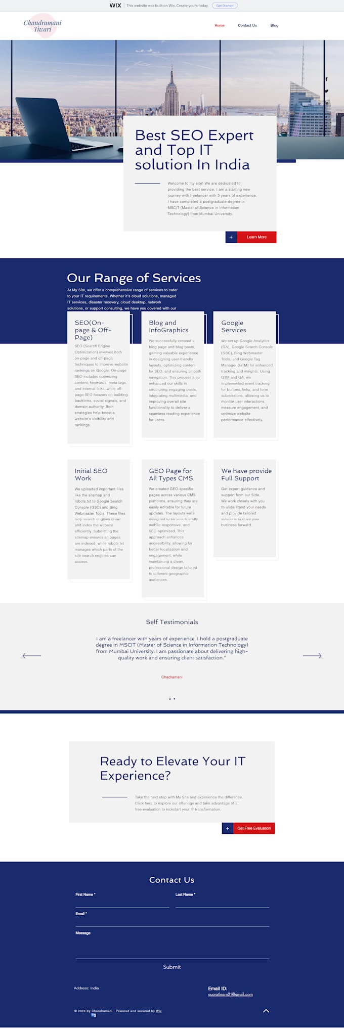 fullservice SEO strategy for wordpress shopify