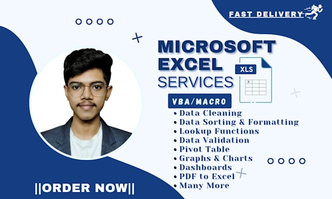 be your expert microsoft excel freelancer for cleanup, formulas, analyze, report