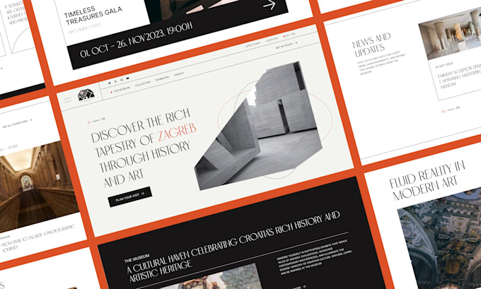 Design a stunning minimalist website ui ux in figma by Imakash012 | Fiverr