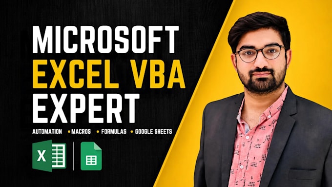 do excel automation, excel vba, excel macros, dashboard, google sheets
