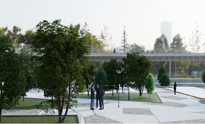 design 3d landscape animation,masterplan,3d floorplan, outdoor spaces, site plan