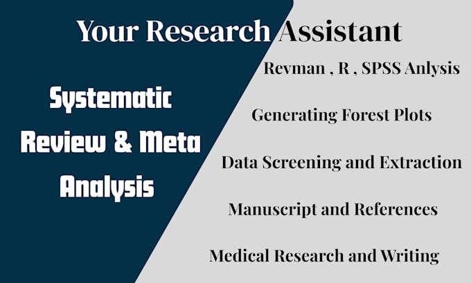 do systematic review meta analysis, spss data extraction