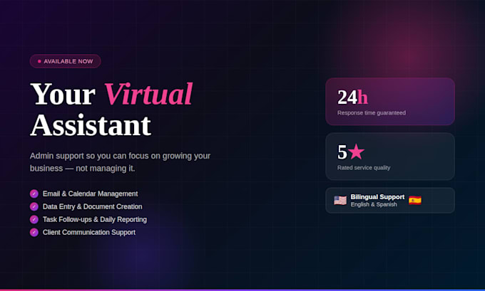 be your virtual assistant for business support