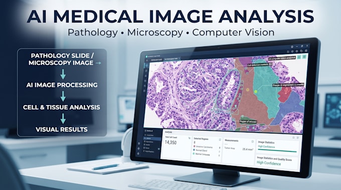 build medical imaging tools for digital pathology and microscopic analysis