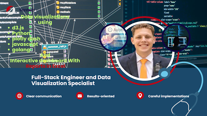 do data visualizations using d3