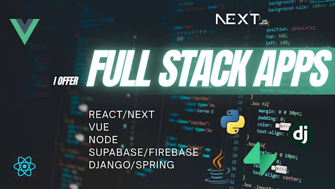 develop serverless web apps using react next supabase firebase
