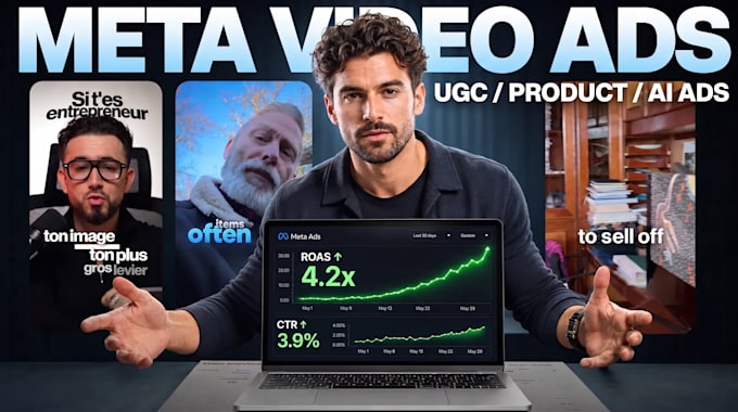 create video ads for meta, facebook and instagram