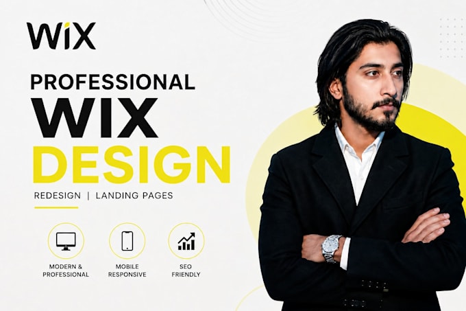 design and redesign your business wix website