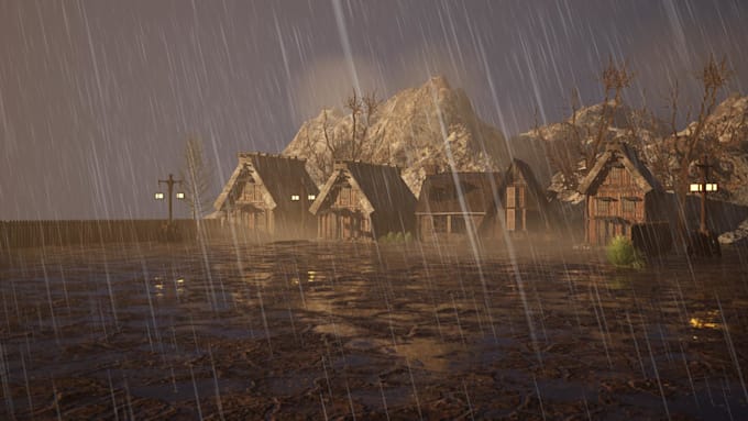 create realistic unreal engine environments for games