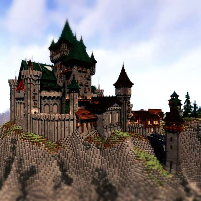 build anything you like in your minecraft world