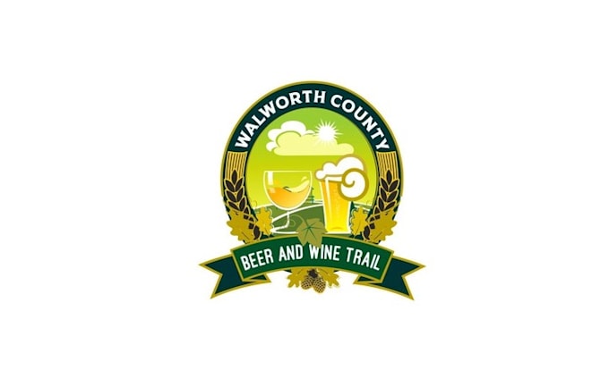 design surprising beer and wine trail logo