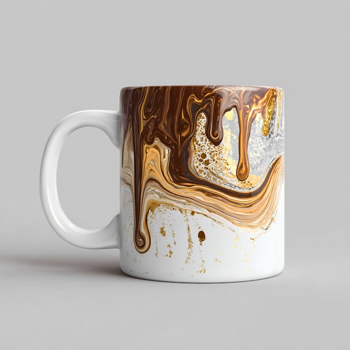 create a custom mug design using coffee mug