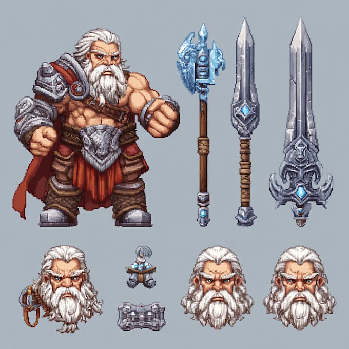 draw your 2d game character in spine pro