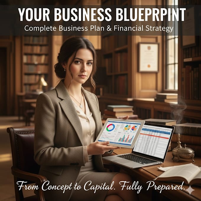 prepare a complete business plan with financial plan