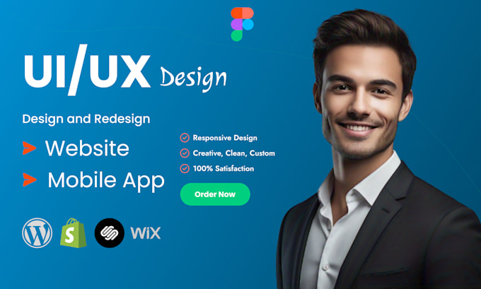 Custom website landing page ui ux design by Tahircreativhub | Fiverr