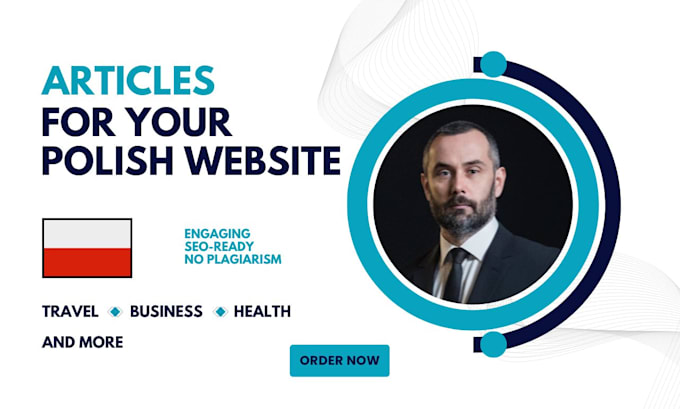 write engaging blog articles or website content with SEO optimization in polish
