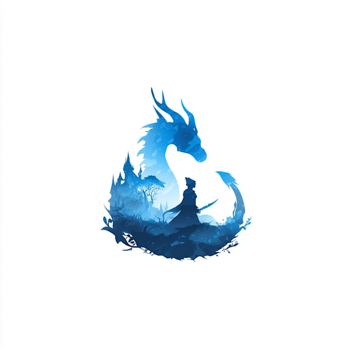 make a professional fantasy, rpg, logo