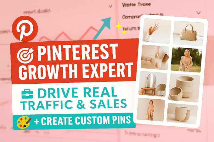 manage pinterest marketing create pins, boost traffic, sales