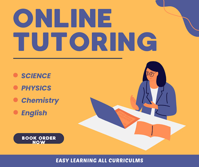 tutor physics, english, mathematics and chemistry