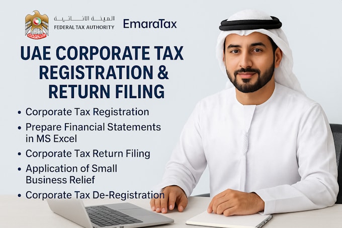 do uae corporate tax registration and return filling using fta emaratax