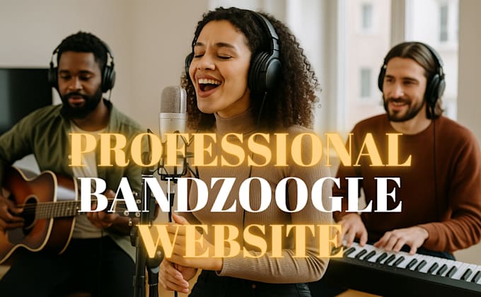 design bandzoogle website music band pages store and epk for artist