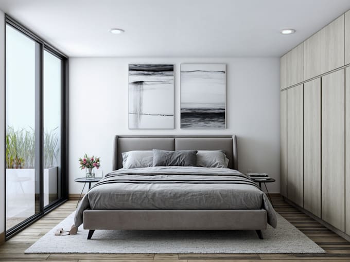 create sketchup 3d residential interior models