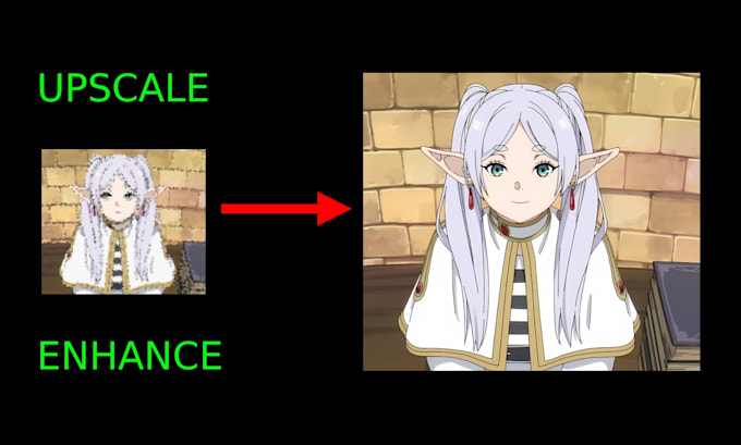 Upscale and enhance your anime picture or art using advanced ai by ...