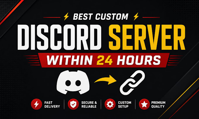 setup custom new and existing discord server