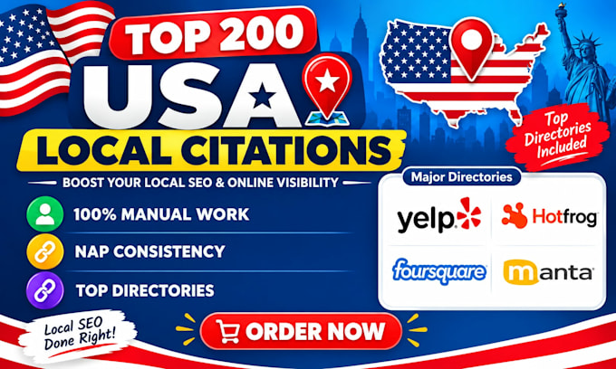 do top 200 USA local citations