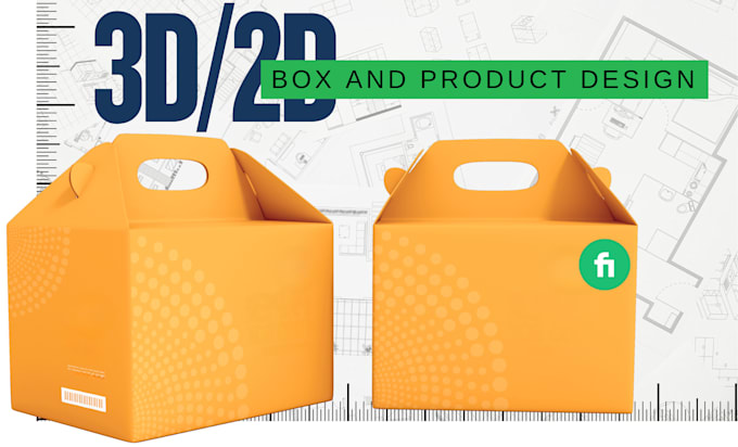 design 3d box, mailer box, box design, shipping box, bottels