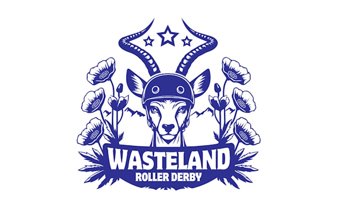 design roller derby team logo